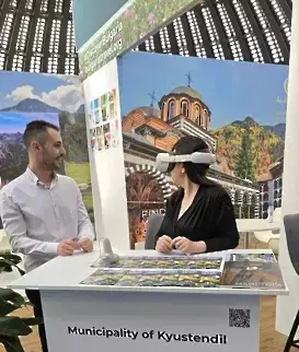 Община Кюстендил презентира възможностите за туризъм в региона на най-голямото туристическо изложение на територията на Югоизточна Европа