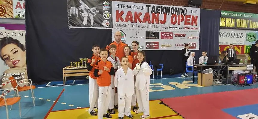 Таекуондо клуб Нерон с успешно участие на международния турнир Kakanj Open 2024