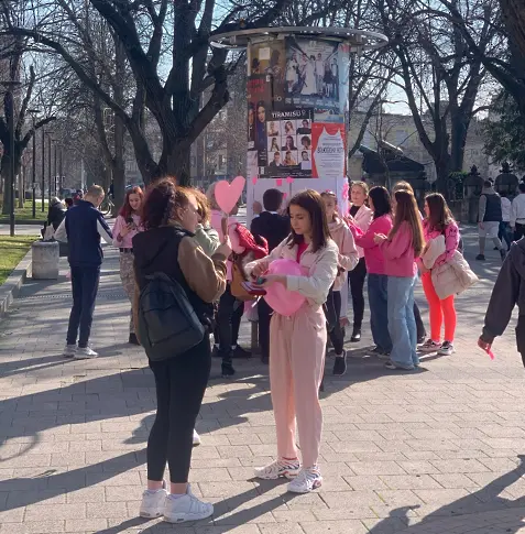 Плевенски ученици отбелязаха Световния ден против тормоза в училище /ВИДЕО-СНИМКИ/
