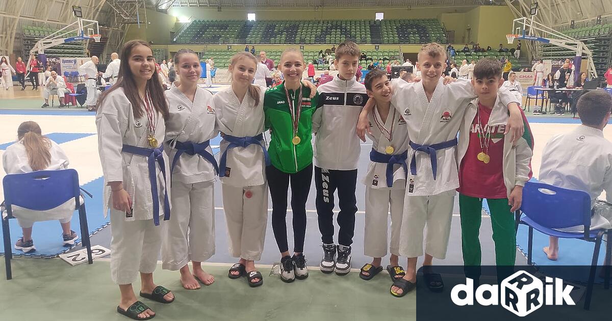 20 златни медала спечелиха каратеките от КБИ Грифон Сливен от Националното