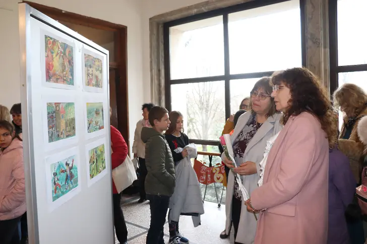 Пътечка от спомени с изложба на ОУ „Максим Горки” в град Левски 