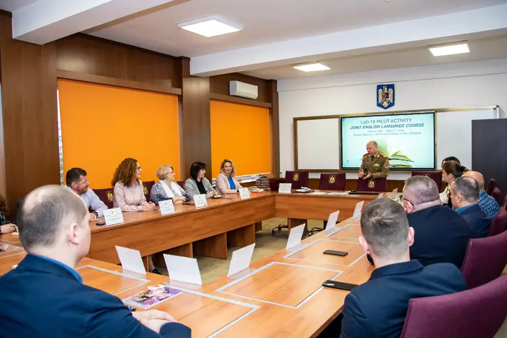 Преподаватели от ВВВУ „Георги Бенковски“ завършиха курс  по Еразъм + в Сибиу