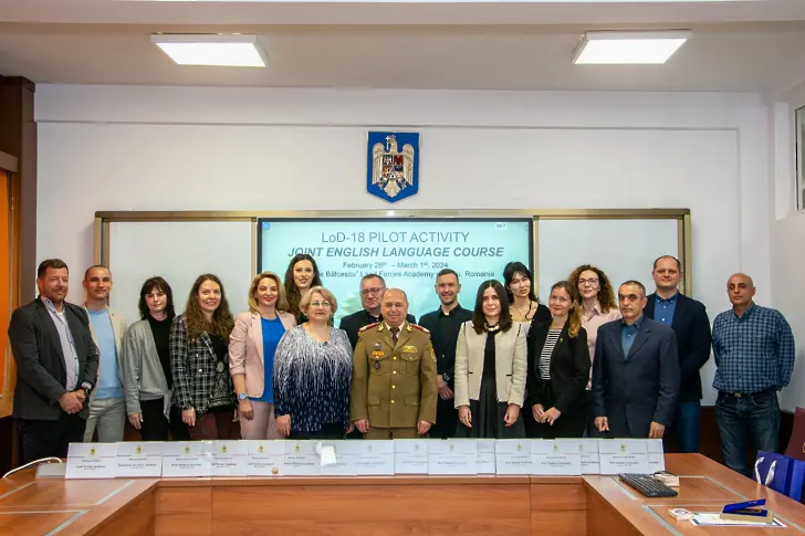 Преподаватели от ВВВУ „Георги Бенковски“ завършиха курс  по Еразъм + в Сибиу