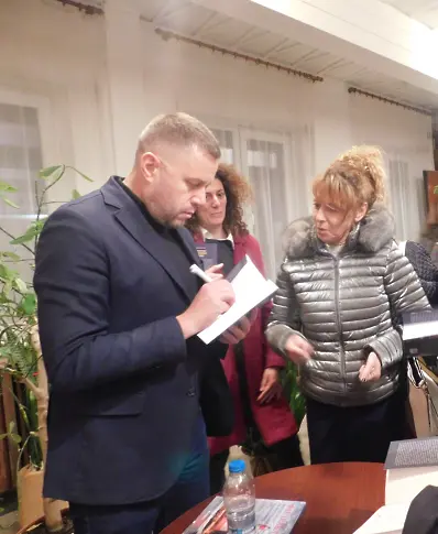 Георги Милков представи книгата си в Шабла