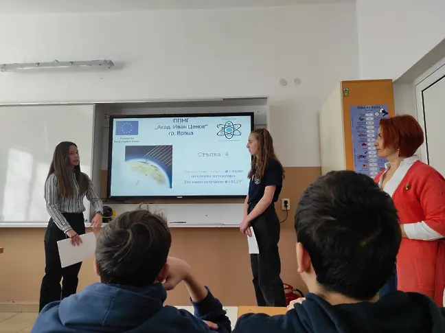 В Математическата гимназия  във Враца представиха сеизмограф, сглобен и програмиран от ученици