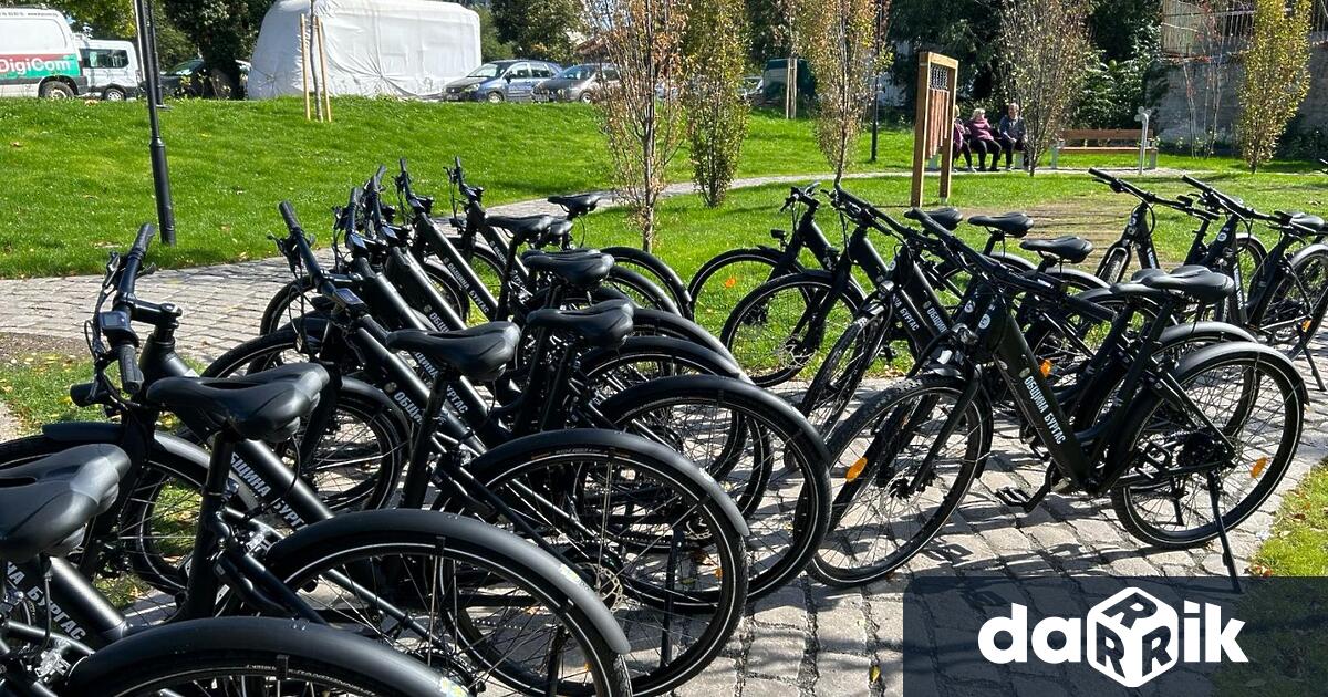 Нова услуга електрически велосипеди за жителите и гостите на
