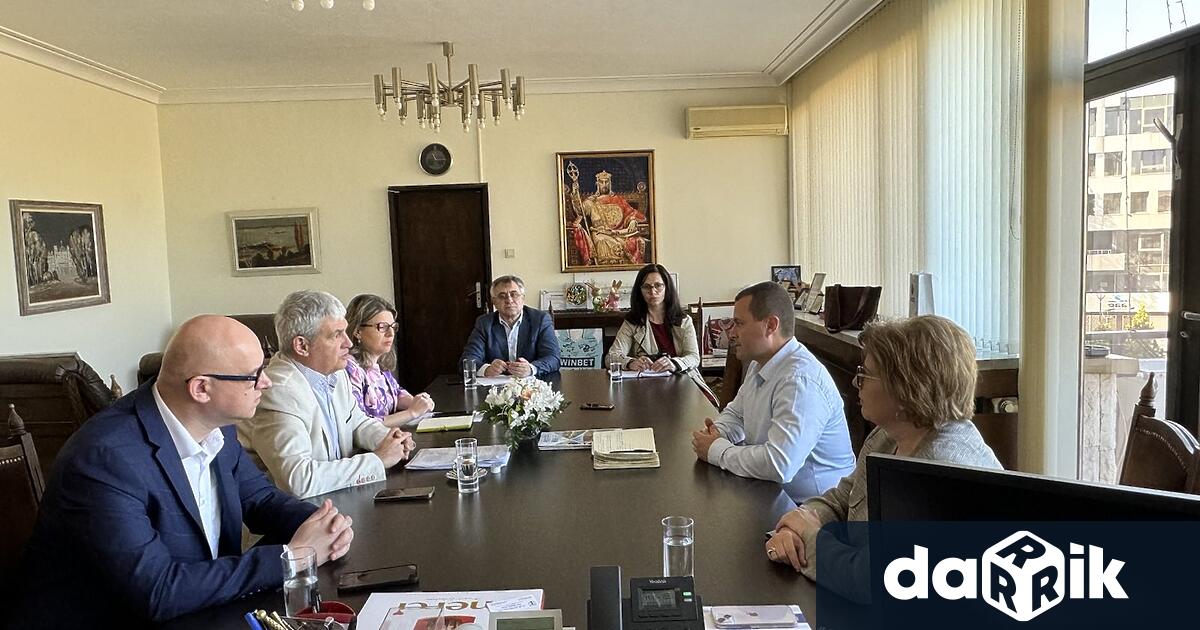 Кметът на Русе Пенчо Милков проведе работна среща с президента