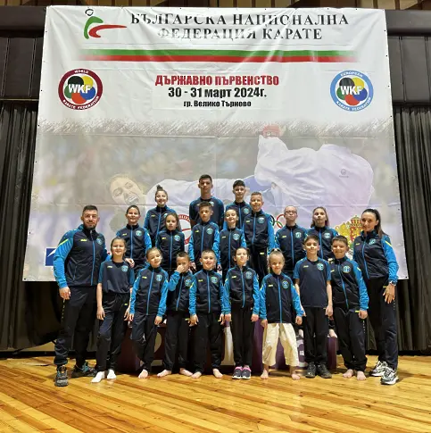 30 медала спечели КК Шурикен на Държавното първенство във Велико  Търново
