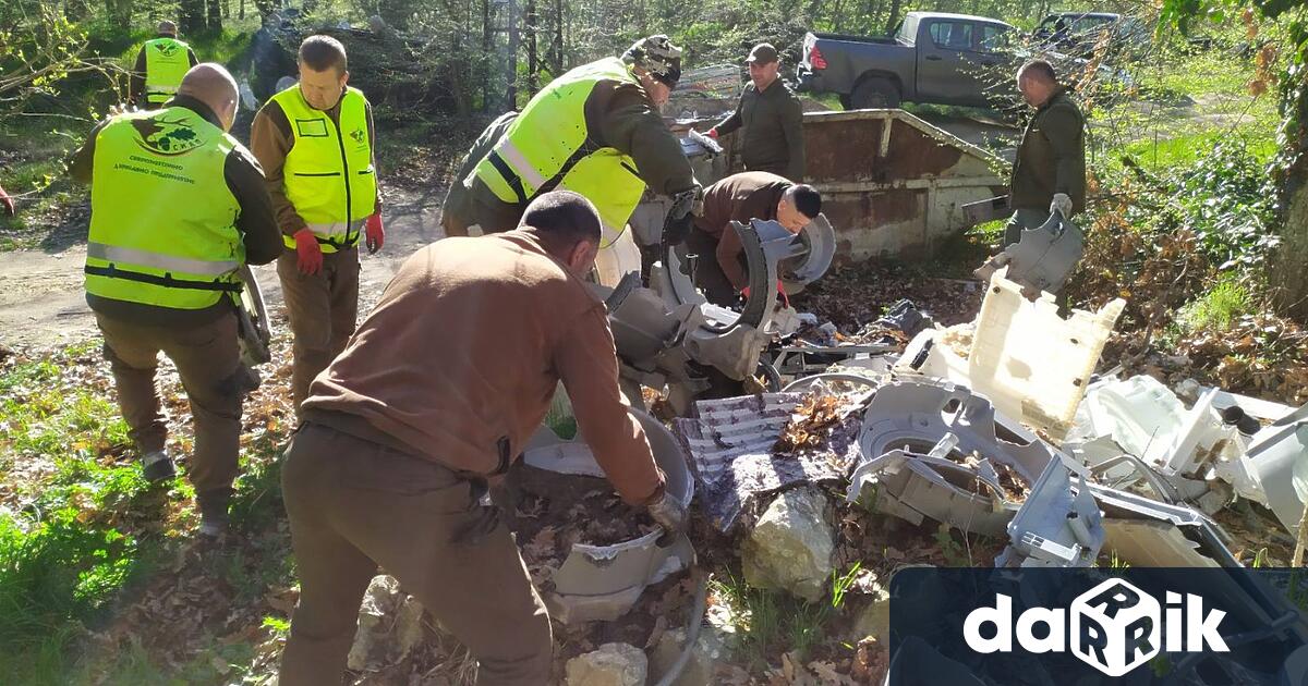 25 тона отпадъци изчистиха служители на ДГС Варна и район Аспарухово
