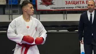 Курсант-сержант Валентин Сачански със злато от Държавното първенство по карате
