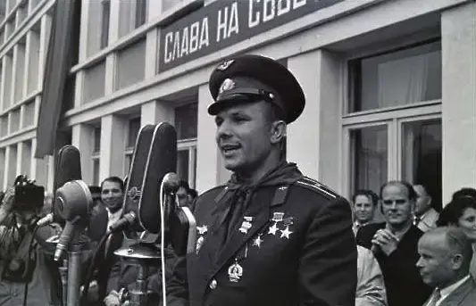 Посещението на Гагарин във Варна (СНИМКИ)