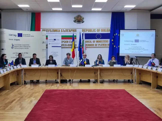 Среща на Комитета за наблюдение на Програма Interreg VI-A Румъния – България се проведе в Плевен