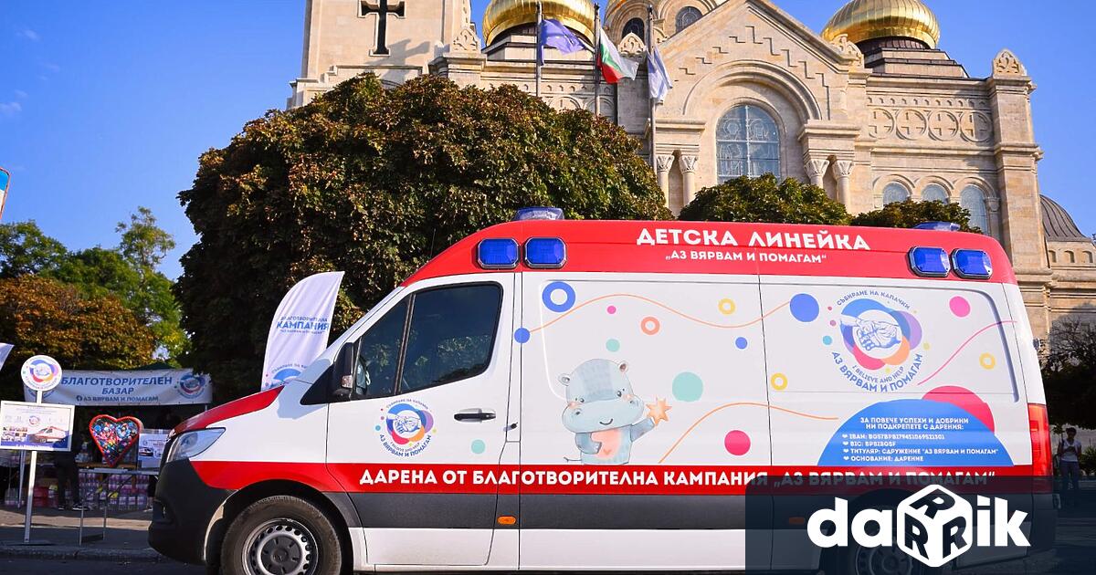 Специализираната детска линейка във Варнае посетила 2894 адреса за малко