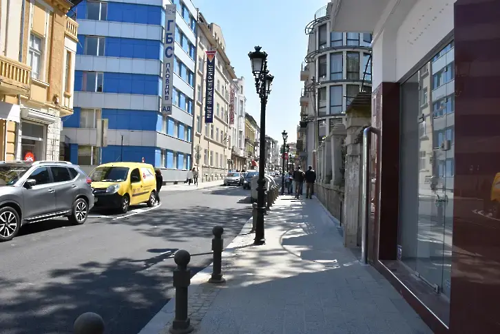 Решиха: Участъкът от ул. „Хр. Г. Данов“ между ул. „Бетовен“ и бул. „Руски“ става пешеходна зона