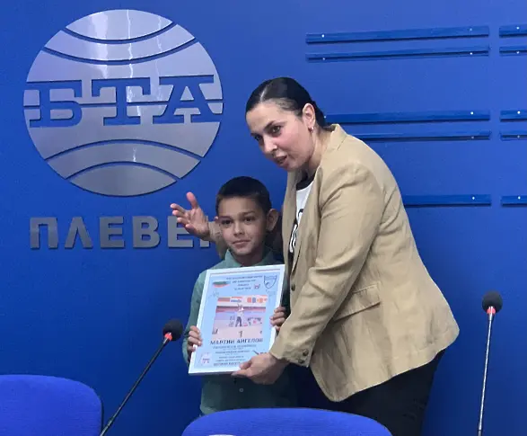 В Плевен връчиха награди на медалисти от Шотокан клуб Спартак 14, след участие в Европейско първенство в Унгария