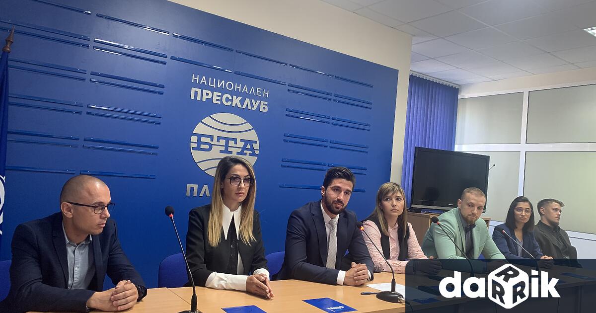 В пресклуба на БТА в Плевен Политическа коалиция Синя България