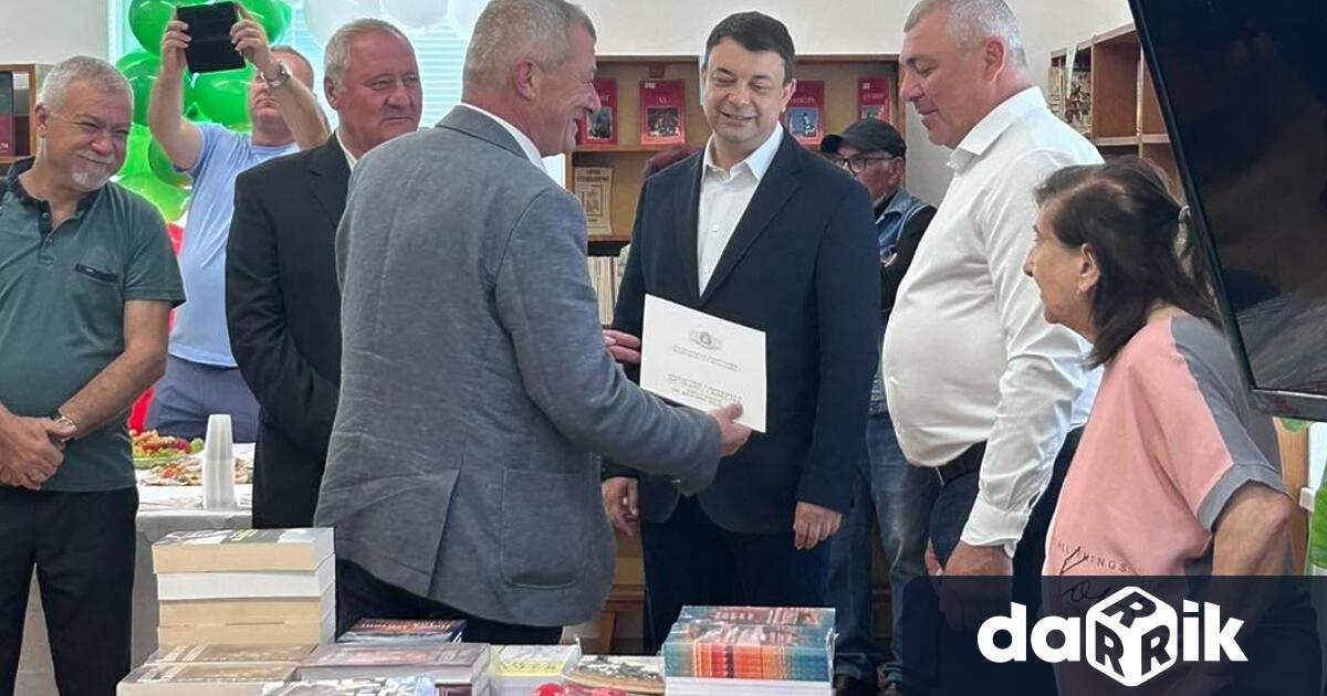 В село Айдемир община Силистра бе открита библиотека към НЧ