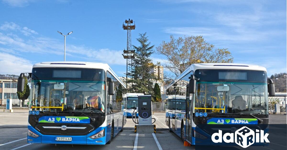 Автобусите по линия 409 във Варна няма да обслужват две