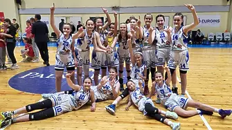 СКБ „Дунав-Русе-2016“ спечели шампионската титла за момичета до 12 години