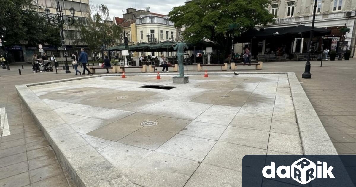 Съоръженията в помпеното помещение под сухия фонтан на площад Хан