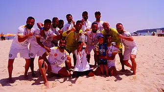Шампионът на Турция спечели с дузпи турнира по плажен футбол във Варна