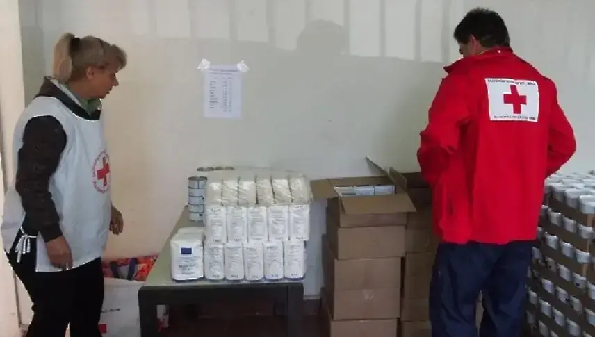 До 7 юни БЧК раздава хранителните пакети на уязвими граждани 