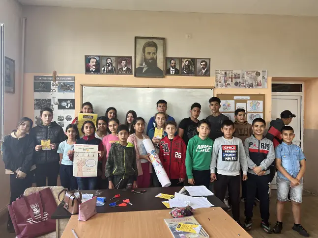 Информационна кампания срещу тютюнопушенето на МКБППМН в община Левски