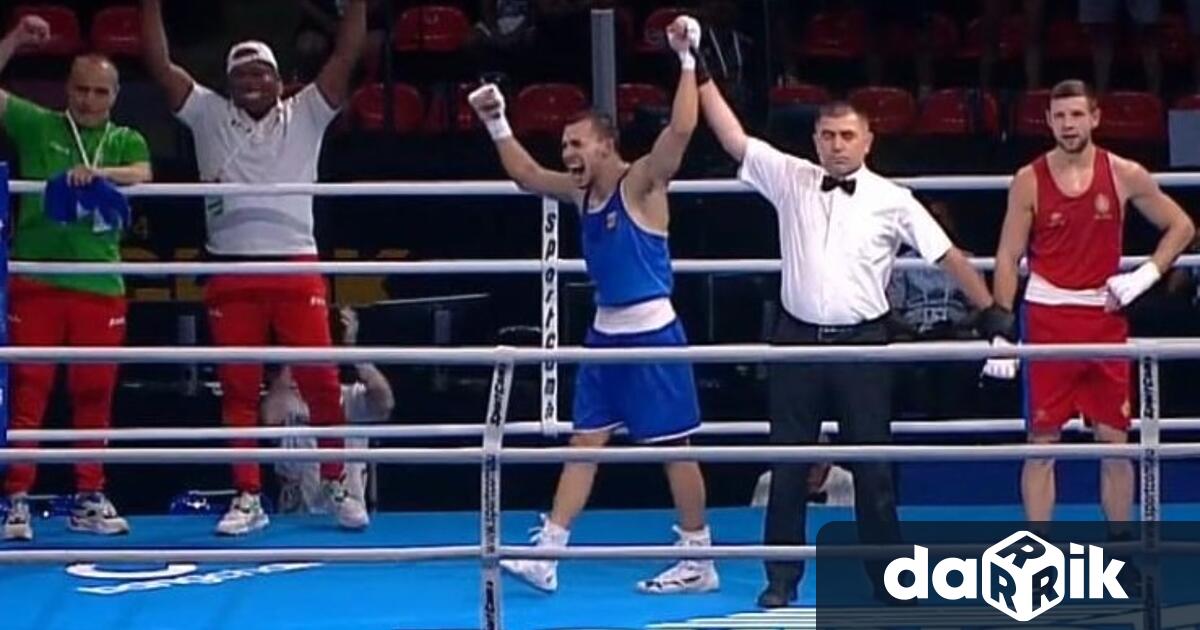 Радослав Росенов ще боксира на Игрите в Париж 20 годишният ни