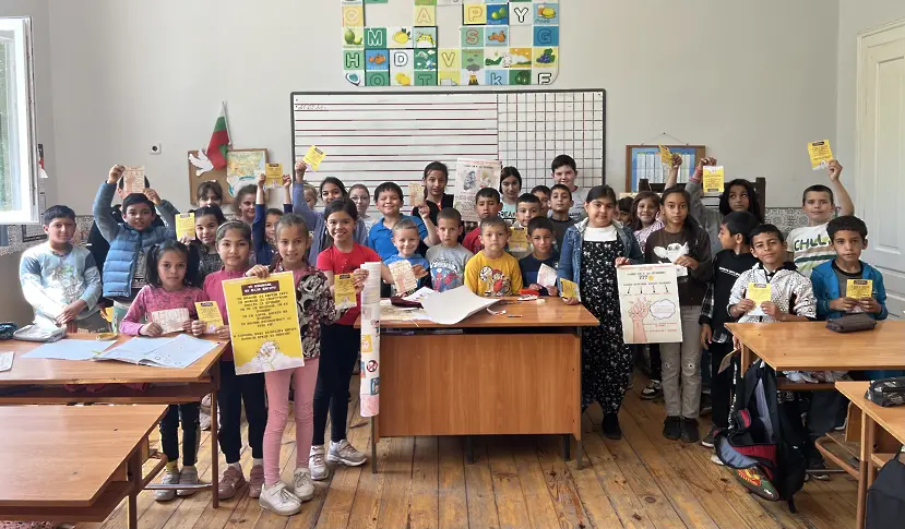 Информационна кампания срещу тютюнопушенето на МКБППМН в община Левски