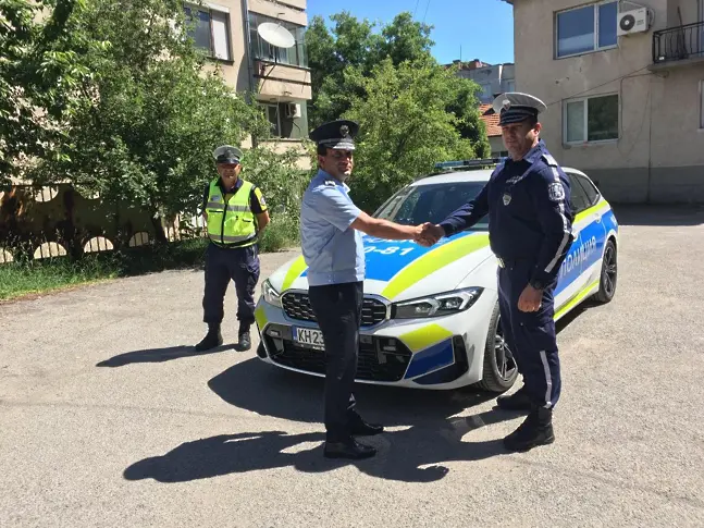 Група "Контрол на правилата за движение по главни пътища и автомагистрали" получи нов автомобил