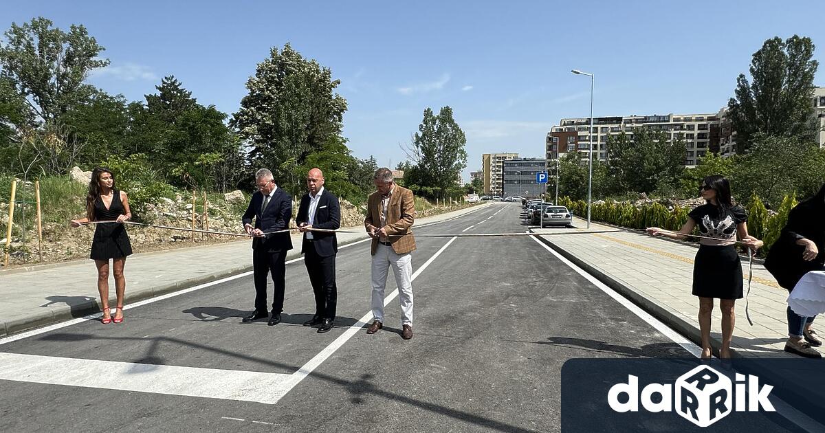 Откриха най новата улица в Пловдив продължението на ул Георги