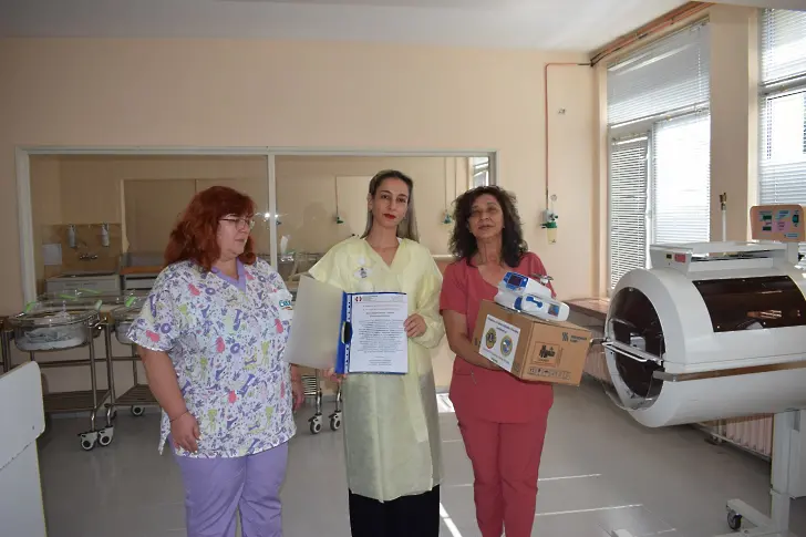 Асоциацията на Лайънс клубовете направи дарение на МБАЛ-Пазарджик