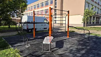 В Плевен изградиха две нови площадки за стрийт фитнес 