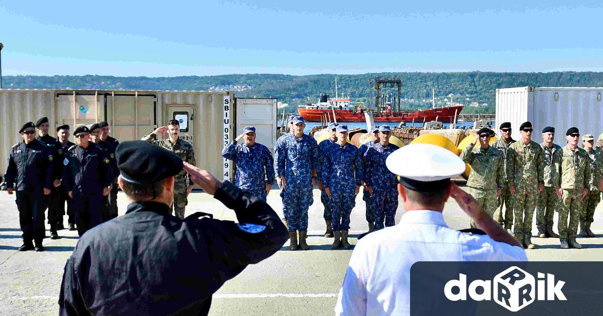 Военно учение Тритон 2024 се провежда в района на Военноморската