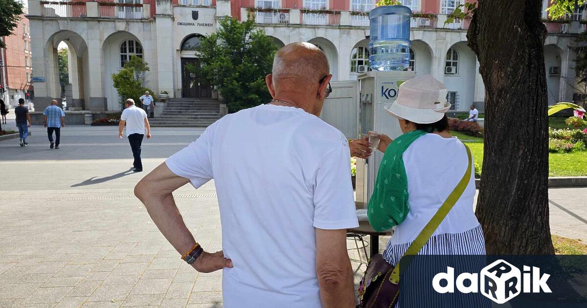 Община Плевен осигури безплатна минерална вода за жителите и гостите