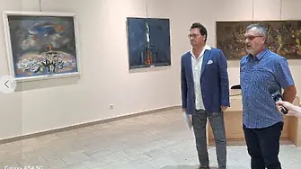 Откриха  изложба на Вл.Ганецовски в малката зала на музея във Враца