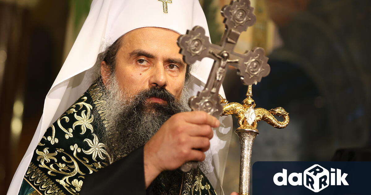Новоизбраният български патриарх Даниил ще отслужи първата си литургия в