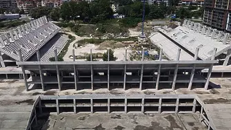 Строителството на стадион „Варна” спря (СНИМКИ + ВИДЕО)