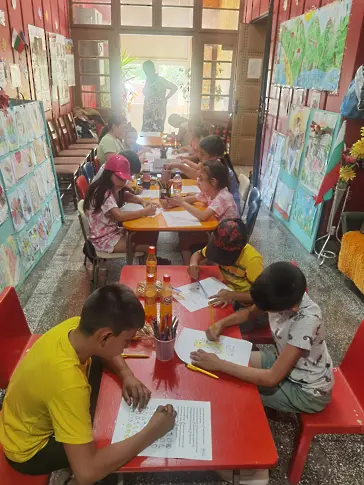 Продължават летните занимания на децата в село Асеновци 