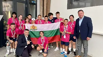 Видински деца на  футболен форум в Будапеща