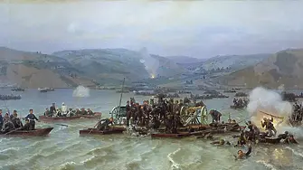 На 3-ти юли Българското опълчение преминава река Дунав