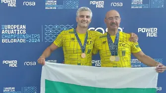 Плувец ветеран от ИРИС двоен европейски шампион