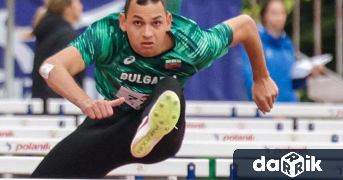 Варненецът Християн Касабов спечели титлата на 110 метра с препятствия