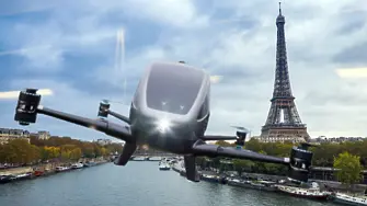 Летящи таксита над Сена: Париж посреща Олимпийските игри с иновативен въздушен транспорт