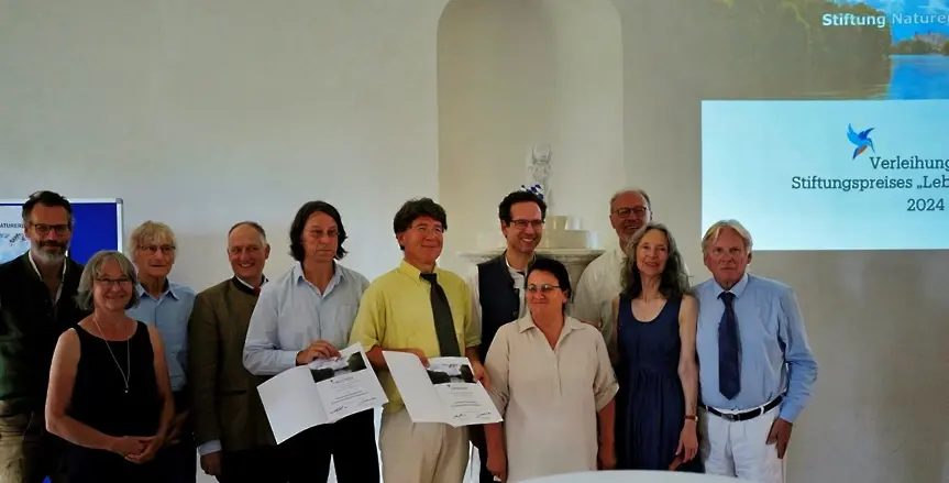 ДПП „Персина“ сподели наградата „Живият Дунав“, връчена от немска фондация