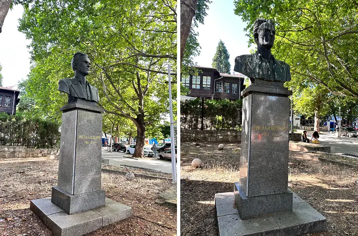  Паметникът на Никола Вапцаров 