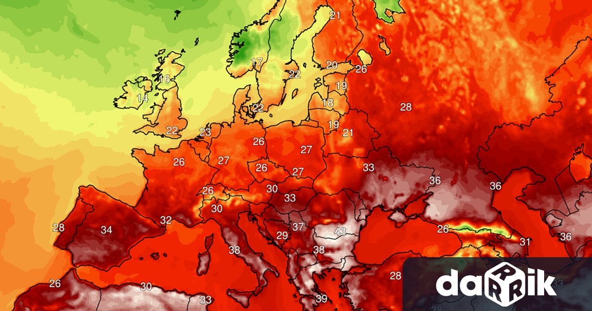 В разгара сме на дълга гореща вълна От 6 юли