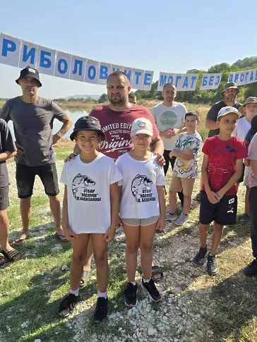 Петото издание на състезанието „Риболовците могат без дрога“ мина при изключително добра слука
