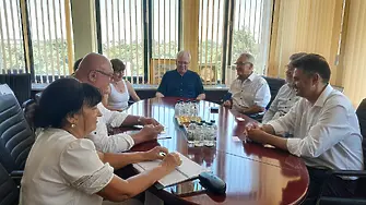 Кметът на Община Видин  д-р Цветан Ценков се срещна със  свои колеги от Унгария