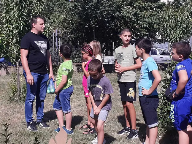 Открит урок и занимателни игри за опазване на горите от пожари и правилата за пожарна безопасност